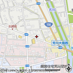 静岡県浜松市中央区本郷町387周辺の地図