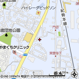 三重県津市垂水750-9周辺の地図