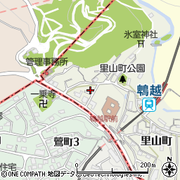 兵庫県神戸市兵庫区里山町1-282周辺の地図