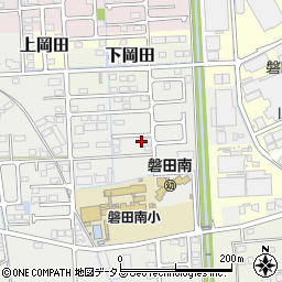 静岡県磐田市千手堂1061-7周辺の地図