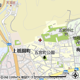 兵庫県神戸市兵庫区五宮町23周辺の地図