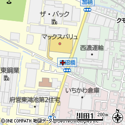 にぎり長次郎 イオンタウン東大阪店周辺の地図