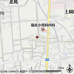 静岡県磐田市千手堂1117周辺の地図