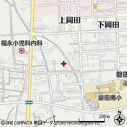 静岡県磐田市千手堂1021周辺の地図