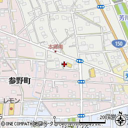 静岡県浜松市中央区本郷町285周辺の地図