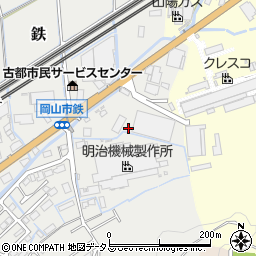 岡山県岡山市東区鉄139周辺の地図