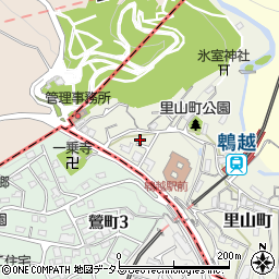 兵庫県神戸市兵庫区里山町1-192周辺の地図