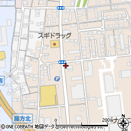 ファミリーマート津藤枝東店周辺の地図