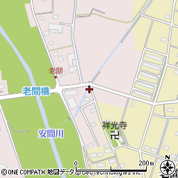 静岡県浜松市中央区金折町2103周辺の地図