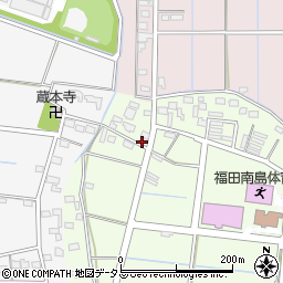 静岡県磐田市南島257周辺の地図