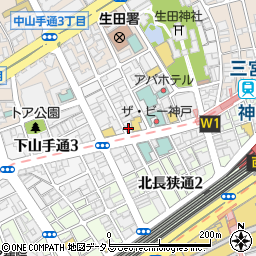 Ｊタワー神戸周辺の地図