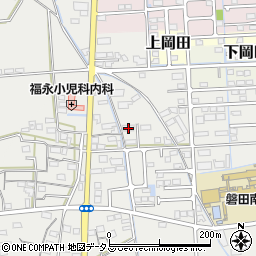 静岡県磐田市千手堂1022周辺の地図