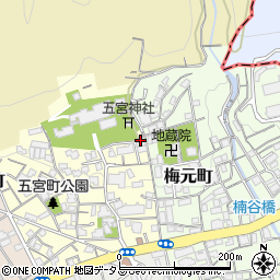 兵庫県神戸市兵庫区五宮町20-9周辺の地図
