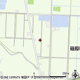 静岡県浜松市中央区篠原町2407周辺の地図