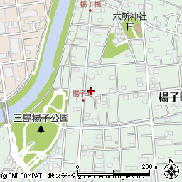 静岡県浜松市中央区楊子町476周辺の地図