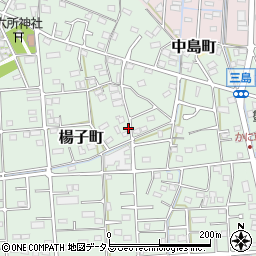 静岡県浜松市中央区楊子町212周辺の地図