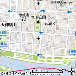大阪府大阪市北区天満4丁目6-18周辺の地図
