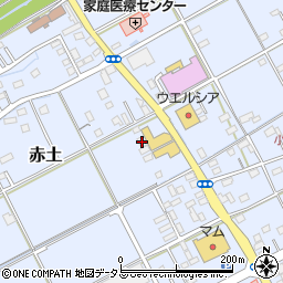 静岡県菊川市赤土1431周辺の地図