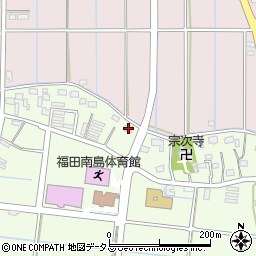 静岡県磐田市南島177周辺の地図