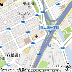 パーク神戸磯上通駐車場周辺の地図