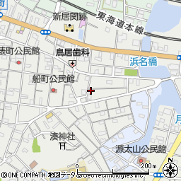 静岡県湖西市新居町新居909周辺の地図