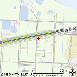 静岡県浜松市中央区篠原町396周辺の地図