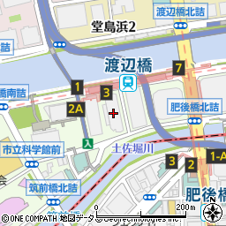 山口銀行大阪支店 ＡＴＭ周辺の地図