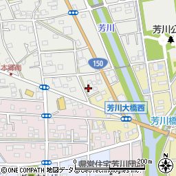 静岡県浜松市中央区本郷町407周辺の地図
