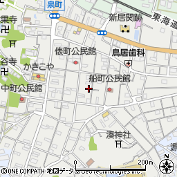 静岡県湖西市新居町新居1142周辺の地図