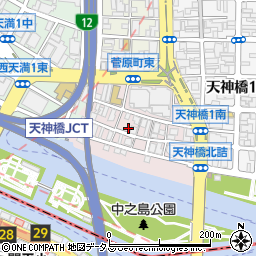 雲州堂周辺の地図