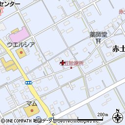 静岡県菊川市赤土1130周辺の地図