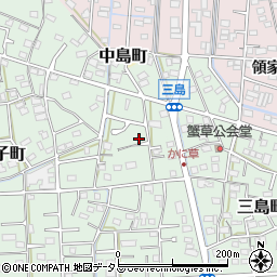 静岡県浜松市中央区楊子町25周辺の地図