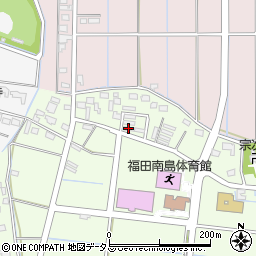 静岡県磐田市南島371-1周辺の地図