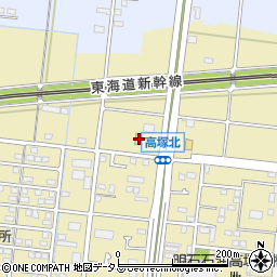 静岡県浜松市中央区高塚町1631周辺の地図