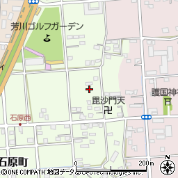 静岡県浜松市中央区石原町187周辺の地図