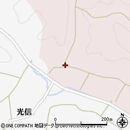 広島県神石郡神石高原町上733周辺の地図