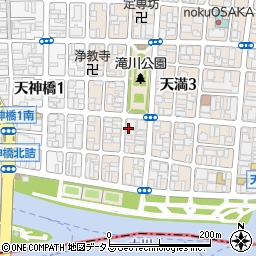 大阪府大阪市北区天満4丁目6-9周辺の地図