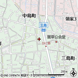 静岡県浜松市中央区楊子町24周辺の地図