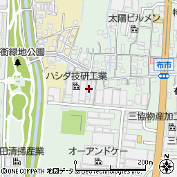 吉川商事５号倉庫周辺の地図