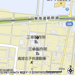 静岡県浜松市中央区高塚町613周辺の地図