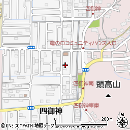 岡山県岡山市中区四御神209周辺の地図