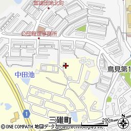 奈良県奈良市三碓町2223周辺の地図