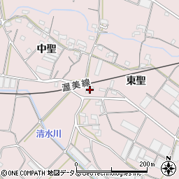 愛知県豊橋市老津町東聖209周辺の地図
