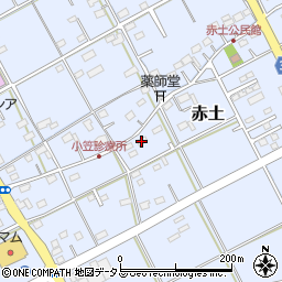 静岡県菊川市赤土907周辺の地図