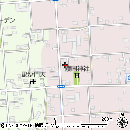 静岡県浜松市中央区金折町183周辺の地図