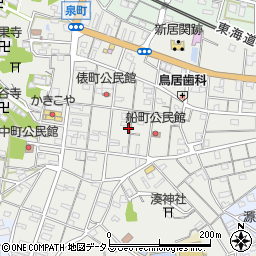 静岡県湖西市新居町新居1148周辺の地図