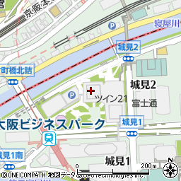 帝人在宅医療株式会社　大阪支店大阪中央営業所周辺の地図