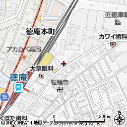 ホリデイスポーツクラブ東大阪店周辺の地図