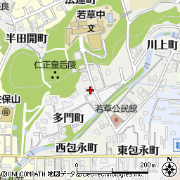 奈良県奈良市川上町565周辺の地図
