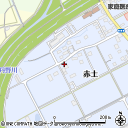 静岡県菊川市赤土1457周辺の地図